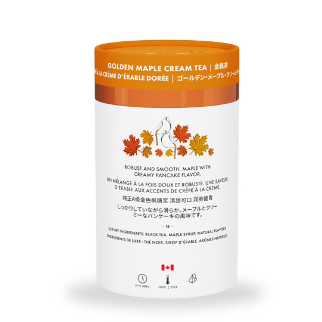 Maple Golden Cream Luxury Tea - 24ct Canister