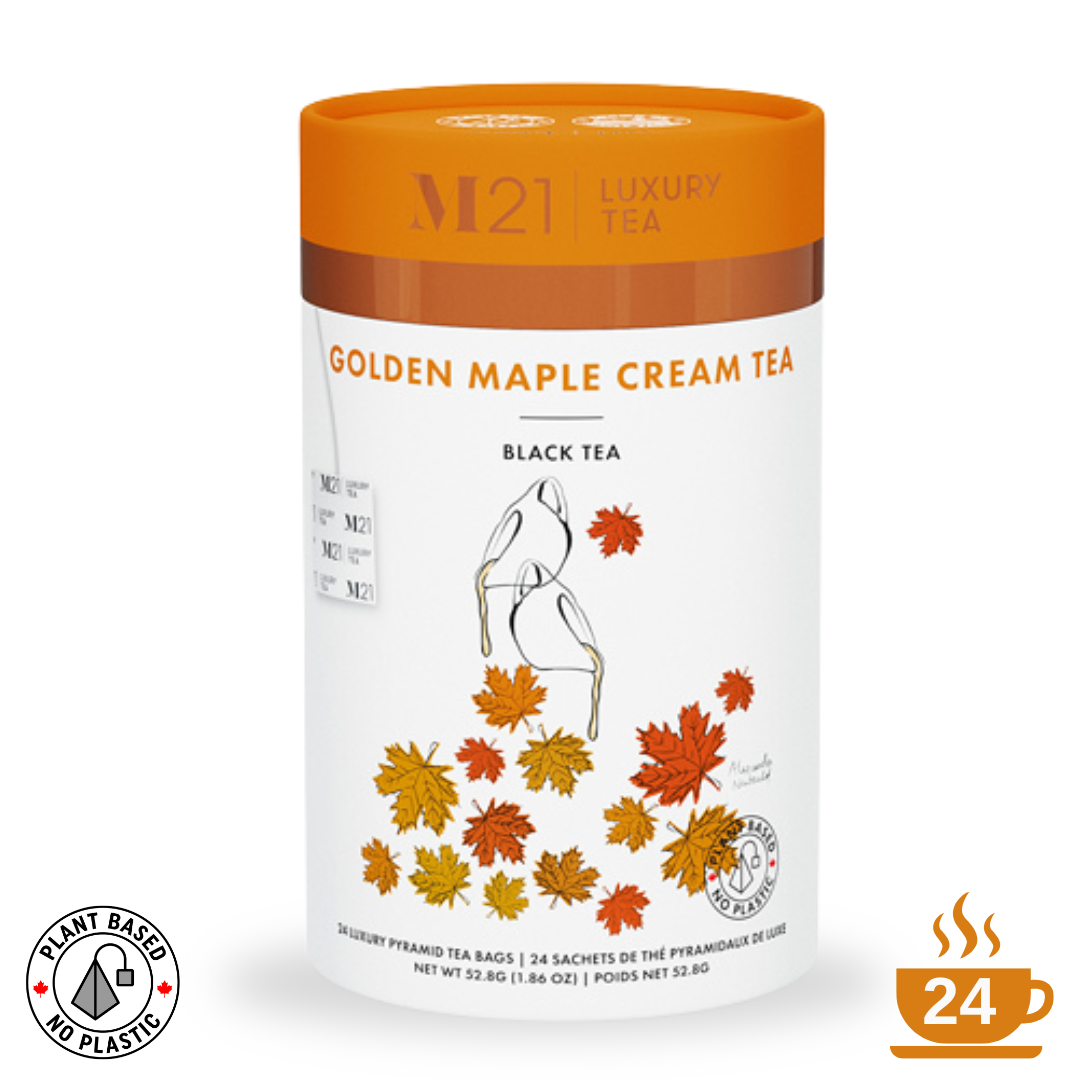 Maple Golden Cream Luxury Tea - 24ct Canister