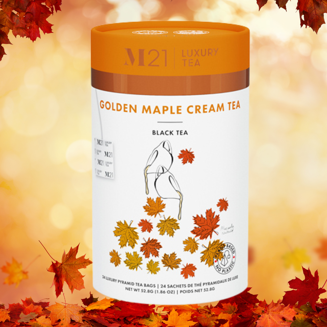 Maple Golden Cream Luxury Tea - 24ct Canister