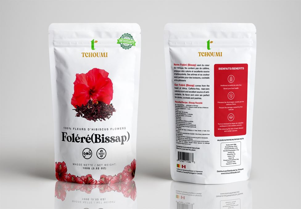 Foléré (Bissap, Karkade, Hibiscus, Rosele, Flor de Jamaica, Sobolo) - 500g